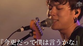 Saucy Dog『今更だって僕は言うかな』ライブ