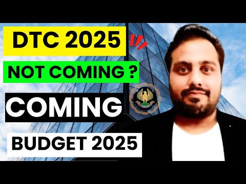 |Direct Tax Code 2025 Not Coming ?| Big Update For Upcoming Budget Feb 2025| ICAI|