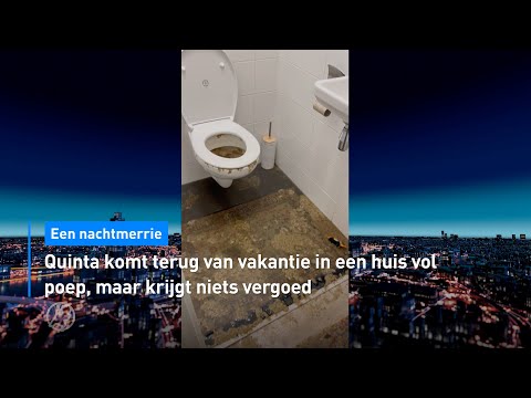 💩Quinta komt terug van vakantie in een huis vol poep, maar krijgt niets vergoed | Hart van Nederland