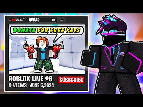 Reacting to Roblox Rivals videos with 0 views...(HE WAS SCAMMING)