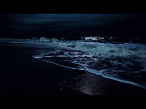 Ocean Waves Black Screen | Deep Sleep Sounds for Relaxation and Focus | 24 Hours