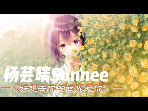 杨芸晴Sunnee-《好想去你的世界爱你》 (《好想去你的世界爱你》电影同名片尾主题曲) 歌词版MV ～