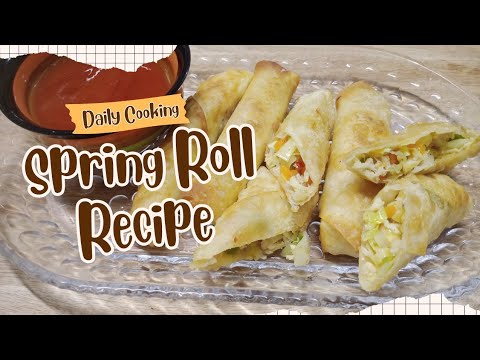 How to make spring rolls @cookingwithnimu #recipe#rolls #springroll #easy#tasty #delicious