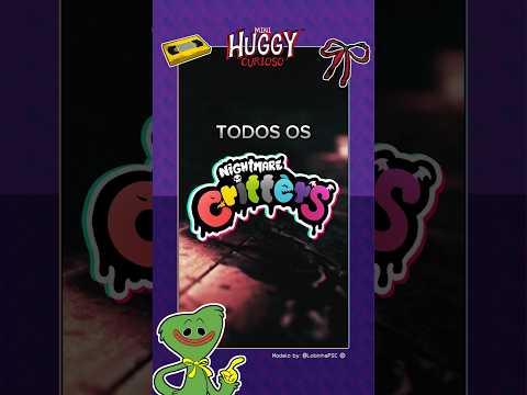 TODOS os NIGHTMARE CRITTERS e SUAS DESCRIÇÕES!!! Parte 1 - Modelo especial by: @LobinhaPSC#shorts