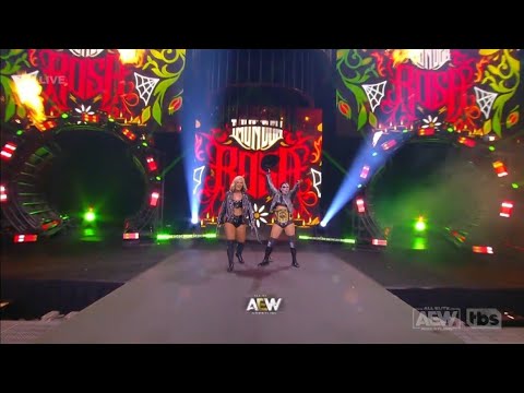 Toni Storm & Thunder Rosa Entrances: AEW Dynamite, July 6, 2022