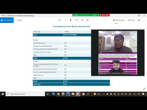Pulkit Agarwal Cleared CA Final Exam in Dec 2021 | CA Final AFM/SFM Preparation Strategy #icai