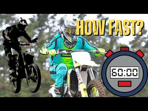 Speed Rush: Timed Laps on the Husqvarna 250!