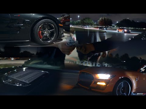 1,000HP 2020 GT500 VS Kong 2650 ZR1 and much more STREET RACING!!!