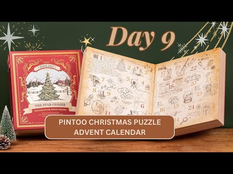 DAY 9 - Pintoo Christmas Puzzle Advent Calendar #adventcalendar2023 #puzzle #jigsawpuzzle