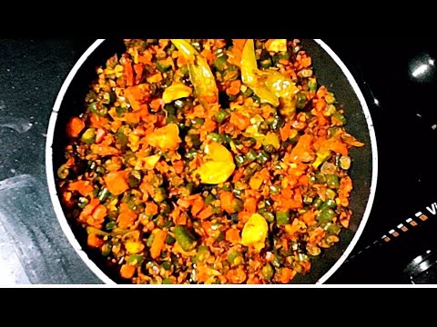 బీన్స్ క్యారెట్ ఫ్రై కర్రీ / Beans Carrot Fry Curry recipe