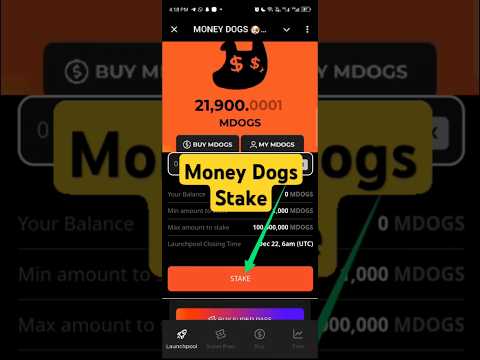 Money Dogs stake  | Launchpool , Okx Wallet , Money Dogs airdrop #aqibntv