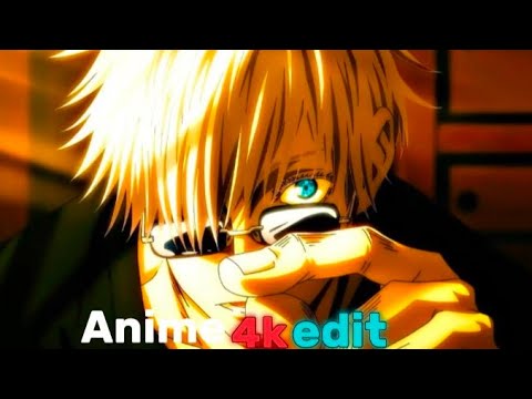 Anime 4k hd clips (gojo) - @anime_club_70