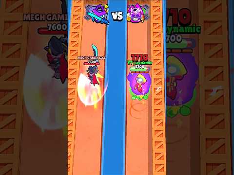 Mecha Mortis Vs Brawlers Race #brawlstars #shorts