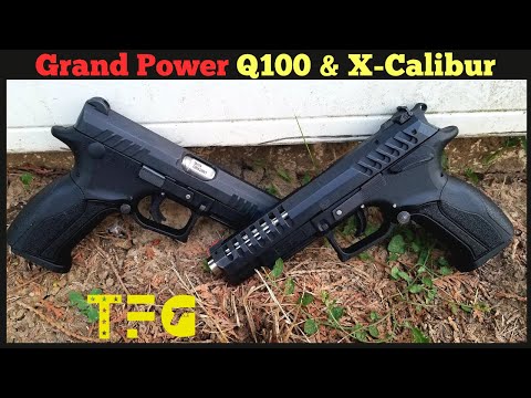 Grand Power Q100 & X-Caliber 9mm Handguns - TheFirearmGuy