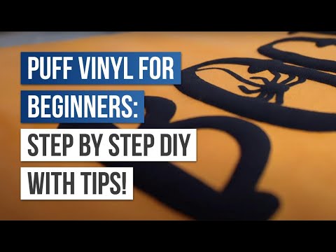 Beginner Puff Vinyl DIY | Spooky Edition 👻✨ | Easy Step-by-Step Guide