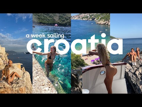 CROATIA VLOG: sailing the coast, solo travel in my 20s