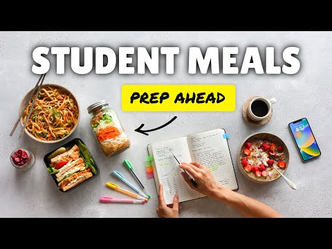 Easy STUDENT recipes (MEAL PREP friendly!) 🍱