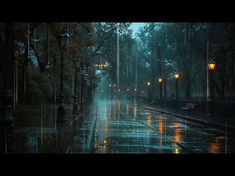 Light Rain Sounds for Deep Sleeping & Focus - Relaxing Rain Sounds