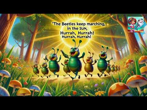 Beetles Keep Marching | Myrah and Sharky Adventures | #KidsLearning, #LearnWithUs, #PreschoolFun