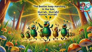 Beetles Keep Marching | Myrah and Sharky Adventures | #KidsLearning, #LearnWithUs, #PreschoolFun