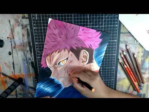 How to Draw Sukuna / Yuji Itadori Jujutsu Kaisen