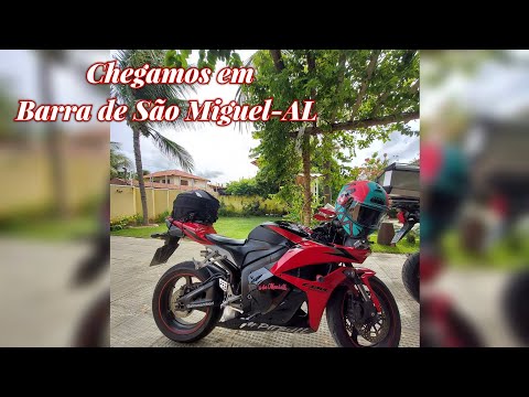 Diário de Viagem - 5.900km de cbr600rr - PARTE 04 (Aracaju-SE até Barra de São Miguel-AL)