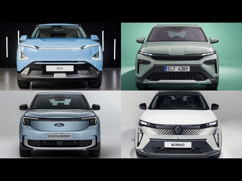 2025 Skoda Elroq vs Kia EV5, Ford Explorer EV & Renault Scenic E-Tech | Electric SUV Showdown