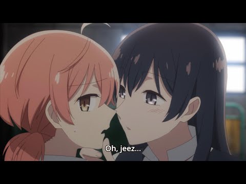 Anime girl kiss girl #27 | Lesbian kiss