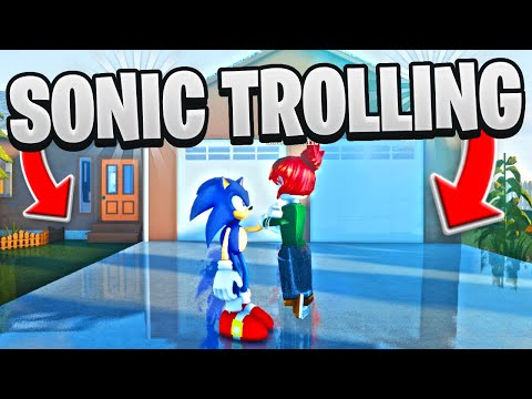 TROLLING ROBLOX VOICE CHAT AS SONIC