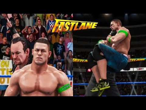 WWE 2K18 Fastlane 2018   The Undertaker Makes His Shocking Return & Attacks John Cena