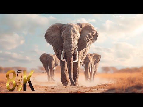 Discovering Wildlife Across the Globe 4K🌿Beautiful Animals - Soothing Relaxing Music