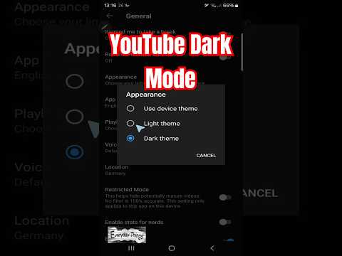 How to Turn On or Off YouTube Dark Mode on Smartphone