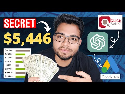 How I Made $5,446 Using ChatGPT + Affiliate Marketing | Google Ads Full Tutorial 2023 In Hindi