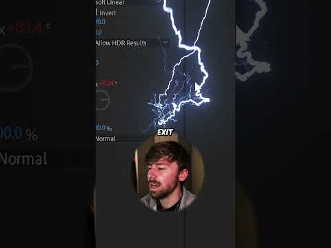 INSANE Lightning Effect #aftereffects #aftereffectstutorial #aetutorial #premierpro #edit #edits