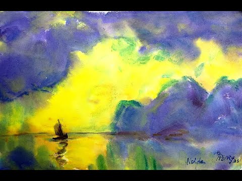 Henry Li's Live Streaming Painting Master Study  with Rob Sherrill: Emil Nolde "Along Time Alone