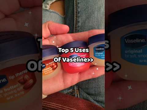 Top 5 uses of Vaselines ✨🥥#ytshorts #fypシ #trending #vaseline #aesthetic #viral #views