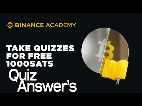 Binance Learn & Earn Bitcoin Quiz Answer's | Bitcoin Quiz Answers