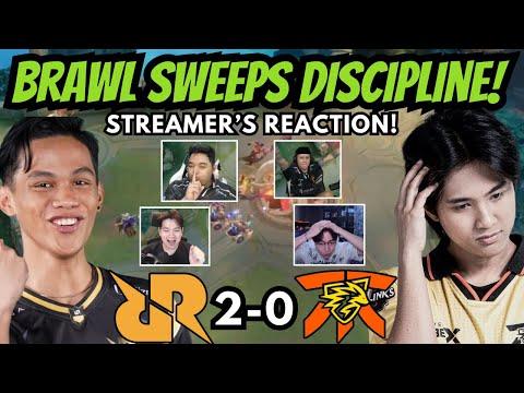 RRQ Sweeps Fnatic Onic Philippines in ESL! Brawl Over Discipline! Streamer's Reaction!