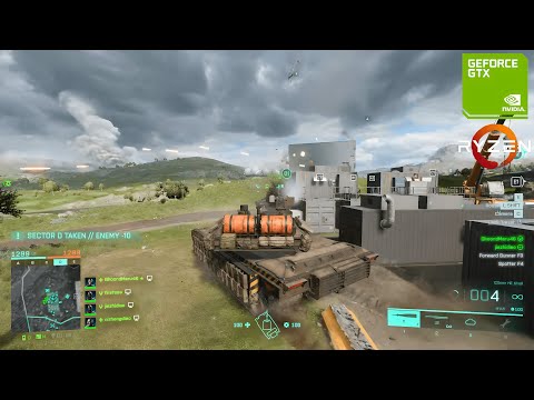 Battlefield 2042 - Tank and Sniper Gameplay | GTX 1060 6GB Ryzen 5 2600 | Preset Low Settings