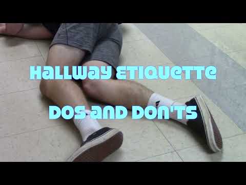 Hallway Etiquette - PSA