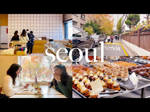 Seoul South Korea Travel VLOG 2023 | Seongsu, Gentle Monster, Cafe Hopping