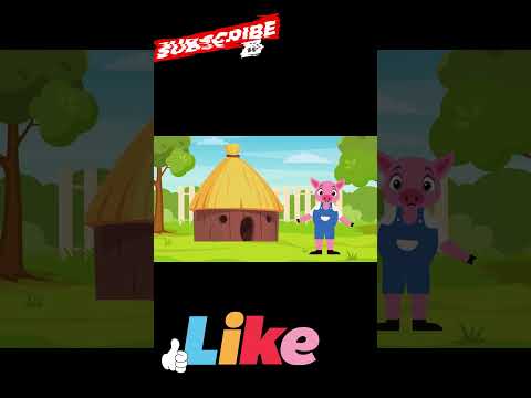 3 little pigs adventure rhyme | Kids rhymes and songs | Fun Pig  #kidslearning #educationalvideos