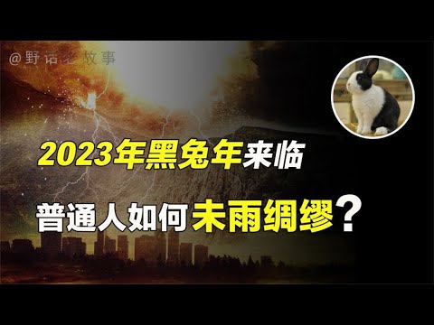 2023黑兔之年将有巨变，普通人如何抓住机遇、少走弯路？【野话老故事】