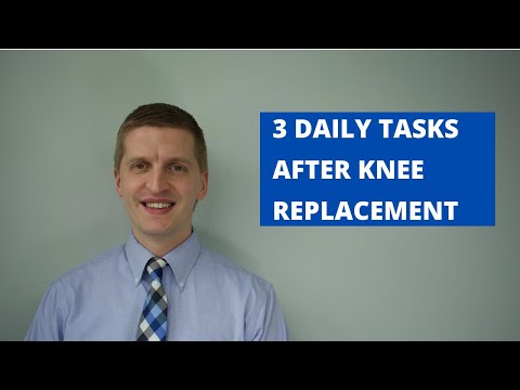 3 Things to Do Daily After Knee Replacement