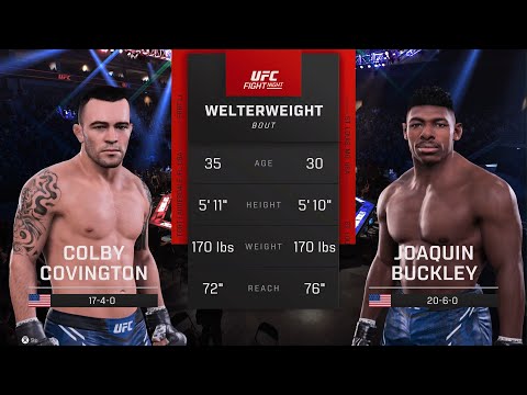 UFC FIGHT NIGHT COVINGTON VS BUCKLEY (SIM)