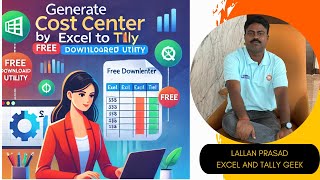 How to Create Cost Centers in Tally from Excel  to Tally Using VBA Automation| Alias| Cost Category|
