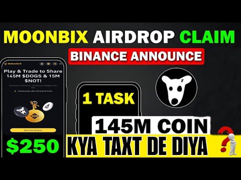 Binance Moonbix very harsh announcement regarding airdrop reward #blum #crypto #notcoin #binance #