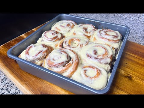 Easy Way to Make Cinnamon Rolls from frozen yeast dinner roll dough