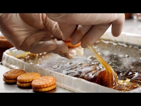 Chinese traditional dessert ! Maltose Crackers - Taiwanese Street Food 2021