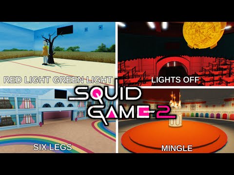 Squid Game 2 : All Games - Full Walkthrough | Roblox